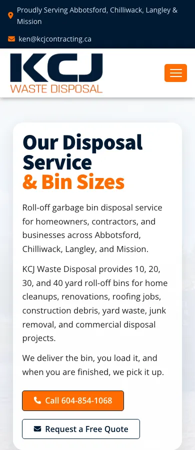 Bin Quotes / Services, mobile