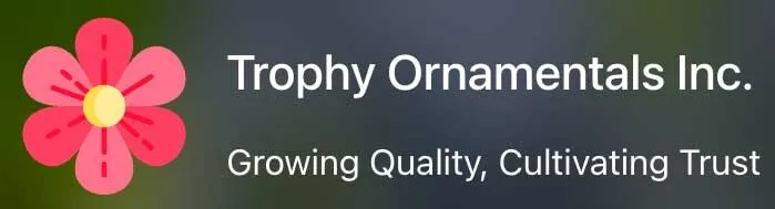 Trophy Ornamentals logo
